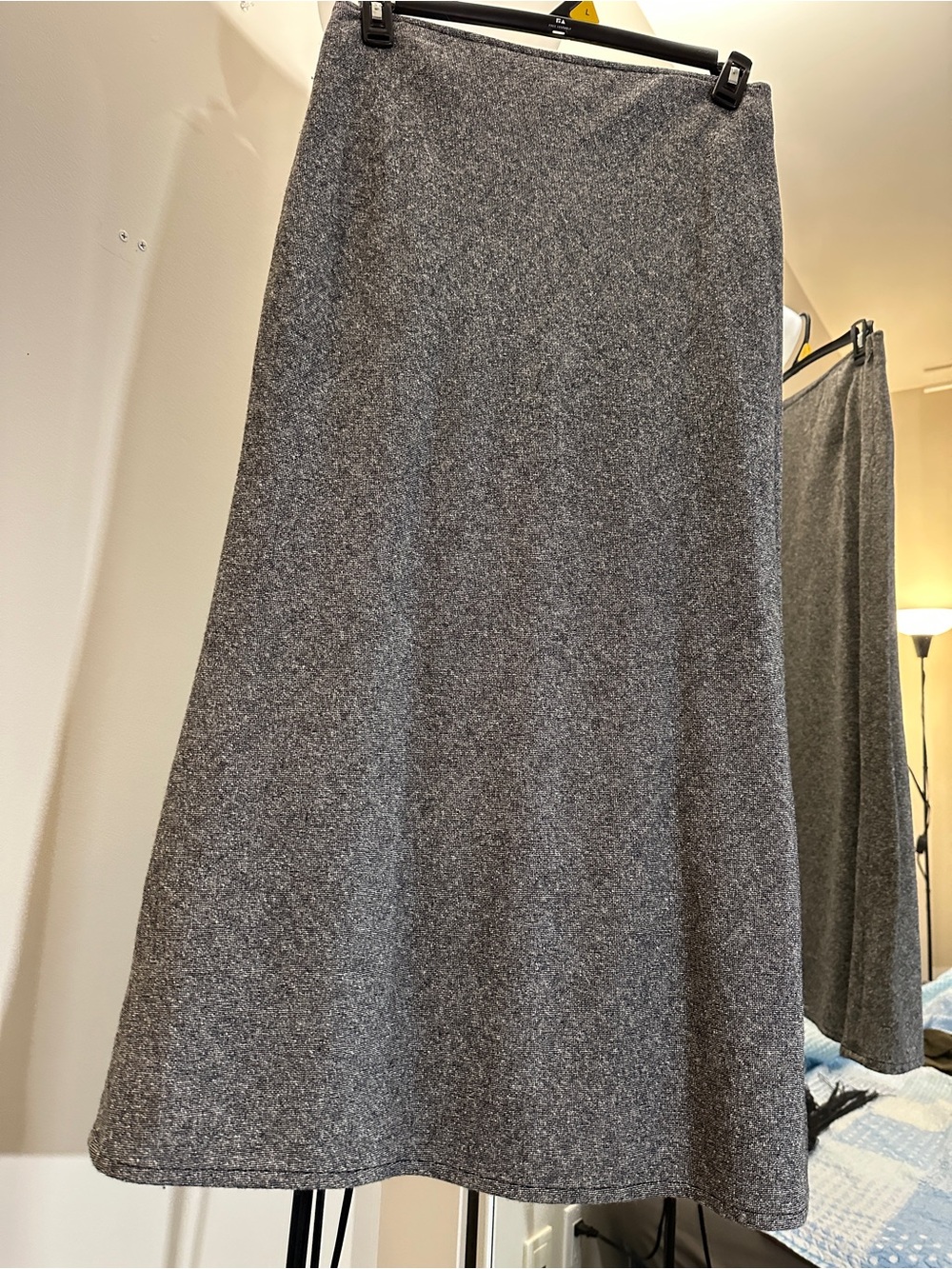 Classic Gray A-Line Women's Skirt Jones New York